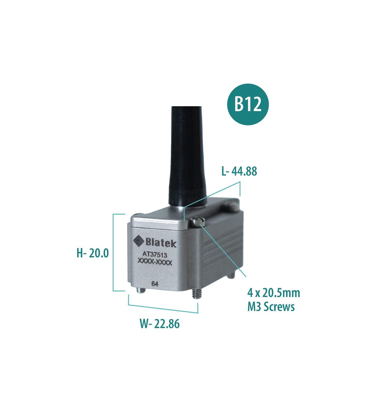 B12 PAUT Probe - 3.5MHz